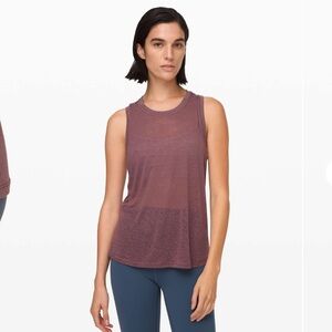 Lululemon Timeless Classic Tank in Polar Shift Veil Antique Bark size 2